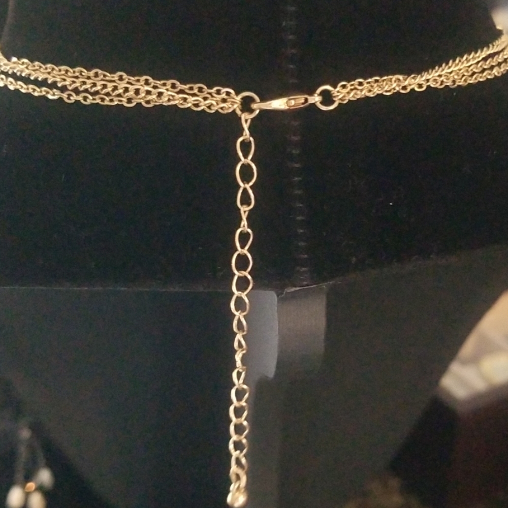 3 piece necklace w/ choker - Picture 4 of 5